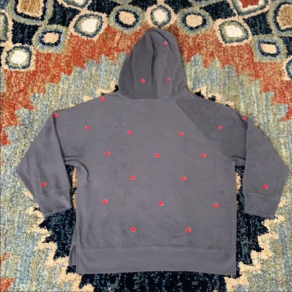 COPY - 🌺NWT Pink Victoria’s Secret Roses Fuzzy Skinny Jogger Hoodie Matching Se… - Picture 3 of 11